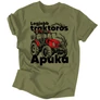 Traktoros apuka férfi póló (Military)