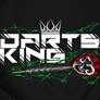 Darts king férfi póló (B_Fekete)