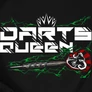Darts Queen női póló (B_Fekete)