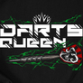 Kép 2/3 - Darts Queen női póló (B_Fekete)