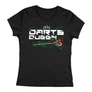 Kép 1/3 - Darts queen női póló (Fekete)