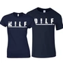 MILF / DILF páros póló (Sötétkék)