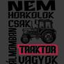 Kép 2/9 - Álmomban traktor vagyok póló (B_Grafit)