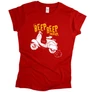 Beep beep vespa női póló (Piros)