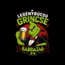 Legénybúcsú grincse (bandatag) férfi póló