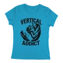 Vertical Addict póló (Türkiz)