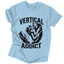 Vertical Addict póló (Világoskék)