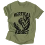 Vertical Addict póló (Sage)