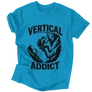 Vertical Addict póló (Türkiz)