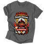 A grill az én templomom férfi póló (Grafit)