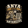 Anyamedve vagyok női póló