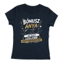 Bónusz anya női póló (Sötétkék)