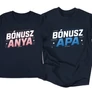 Bónusz család páros póló (Sötétkék)