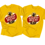 Legénybúcsú póló szett (#e8c030)