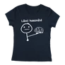 Lécci használd női póló (Sötétkék)