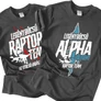 Raptor Team - legénybúcsús póló szett (Grafit-Grafit)