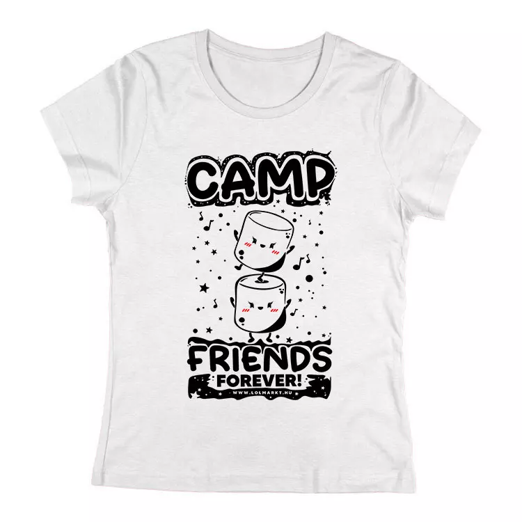 Camp Friends női póló