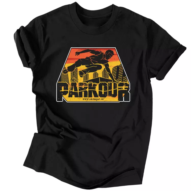 Parkour férfi póló