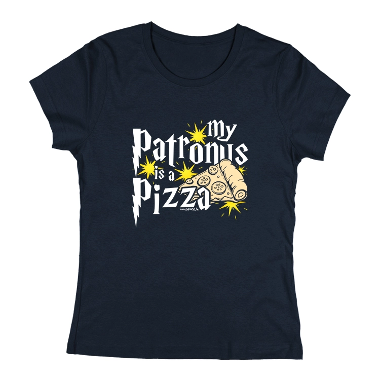 My patronus is a pizza női póló