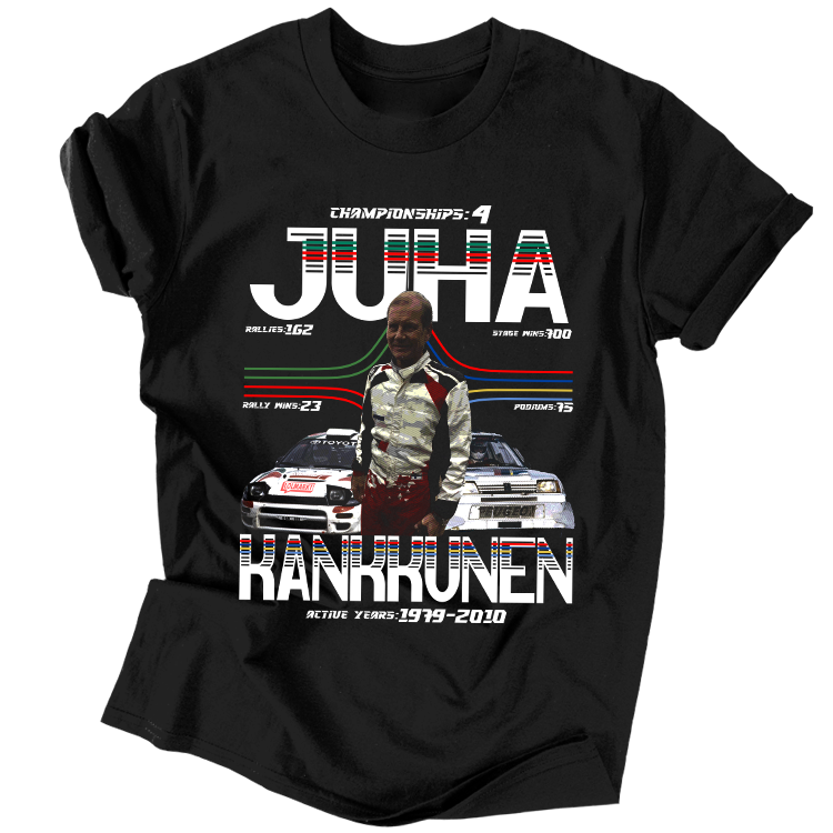 Juha Kankkunen férfi póló