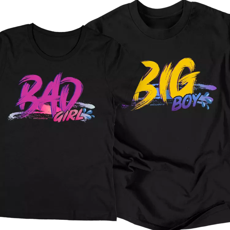 BigBoy-BadGirl páros póló szett