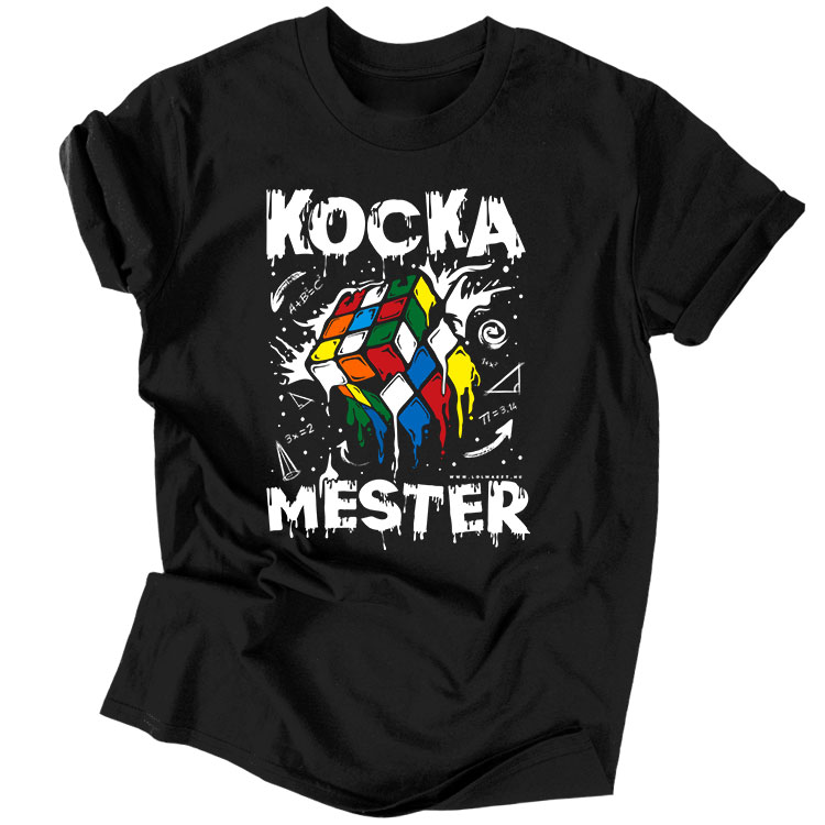 Kocka mester férfi póló
