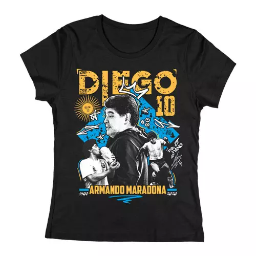 Diego Maradona tribute női póló