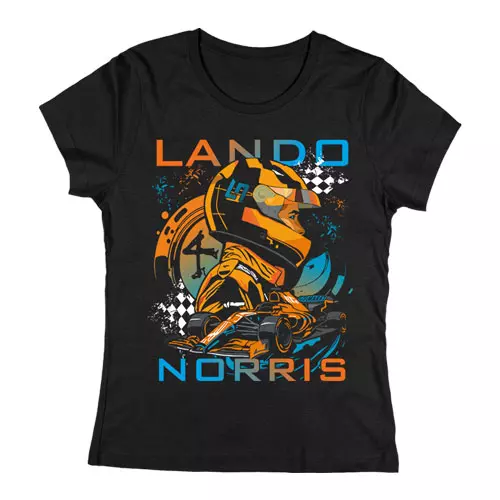 Lando Norris Fan Art női póló