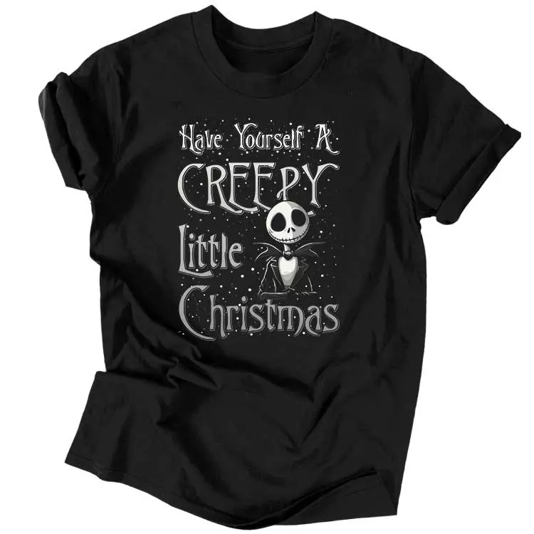 Creepy little christmas férfi póló