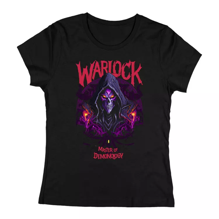 Warlock - Master of demonology női póló