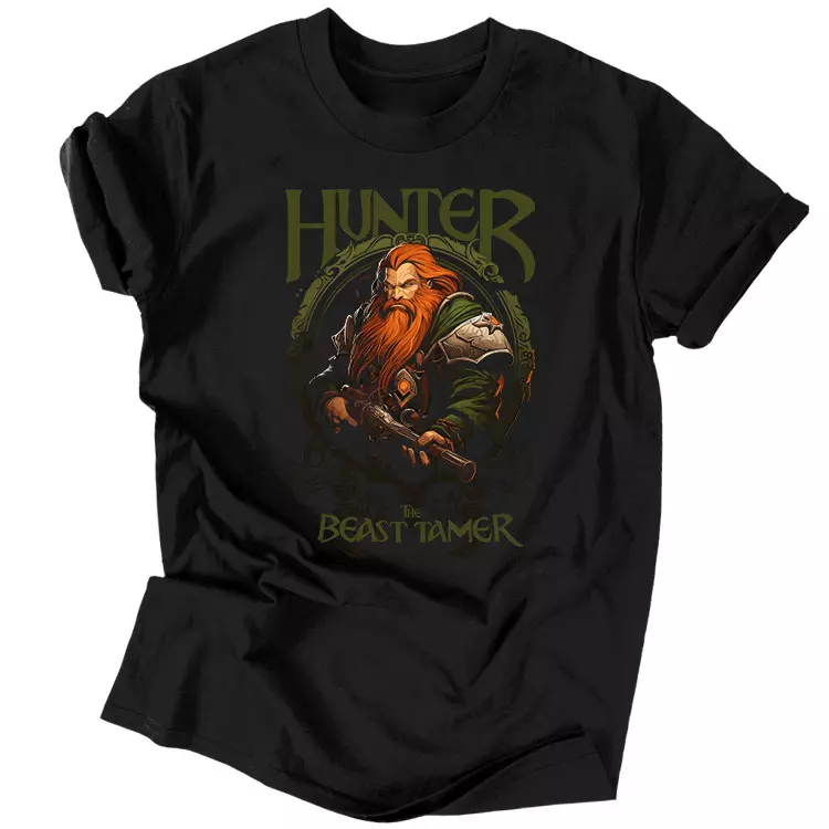 Hunter - The beast tamer férfi póló