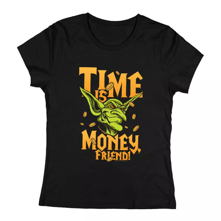 Time is money friend női póló