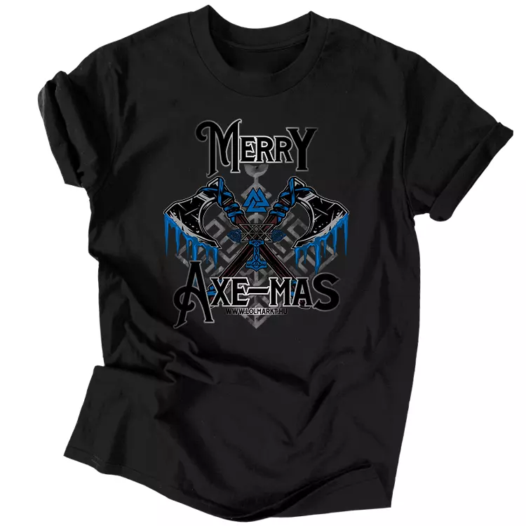 Merry Axe-mas férfi póló