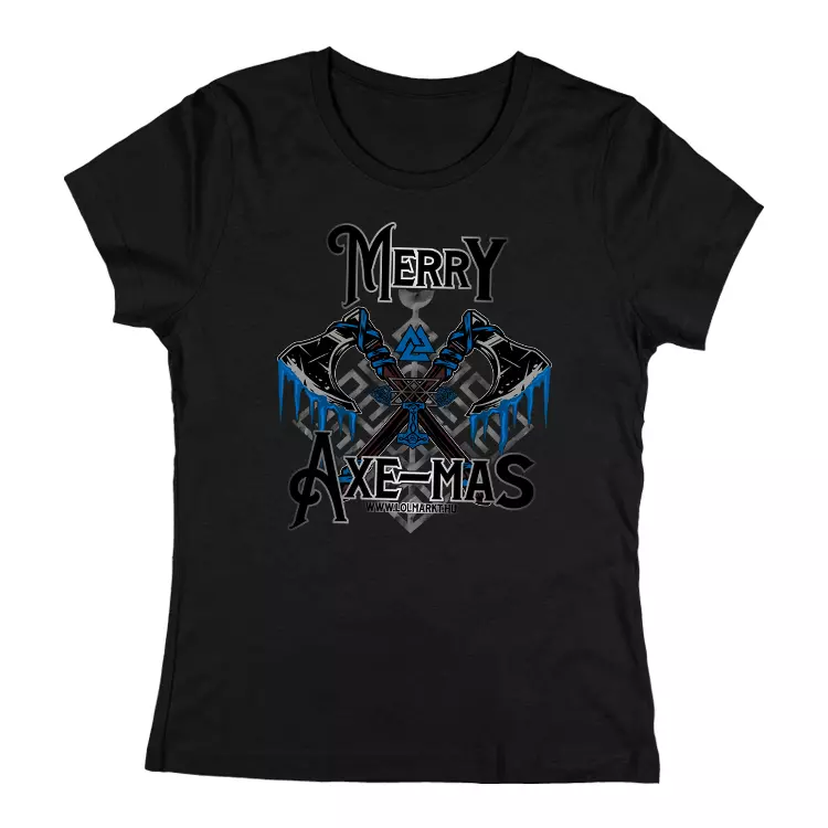 Merry Axe-mas női póló