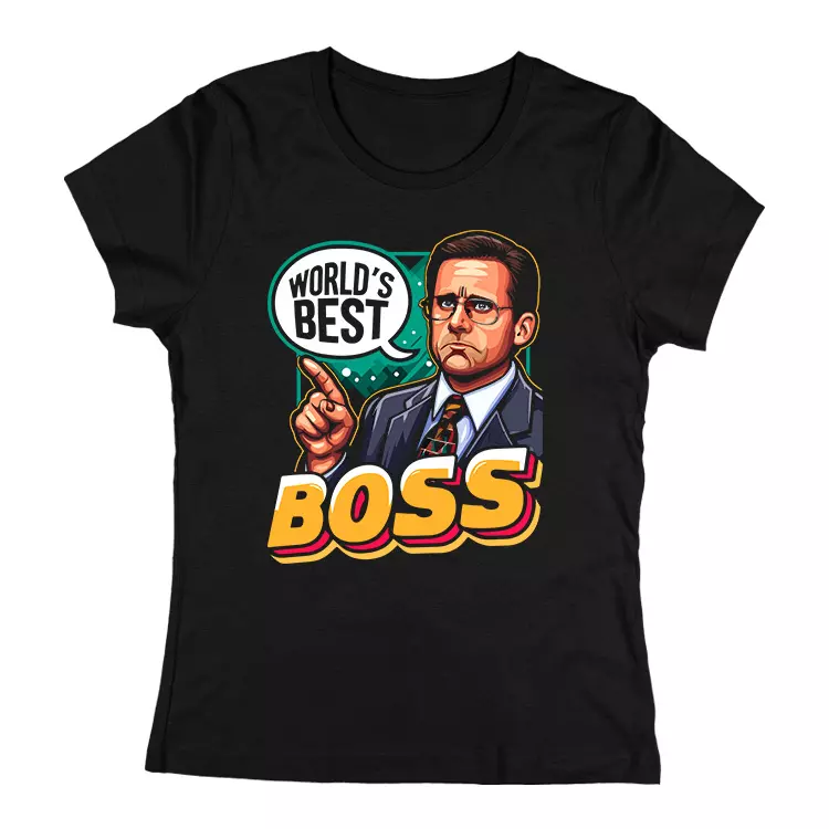 World's best boss női póló