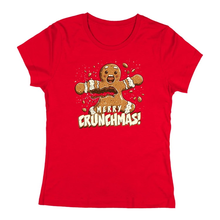 Merry Crunchmas női póló