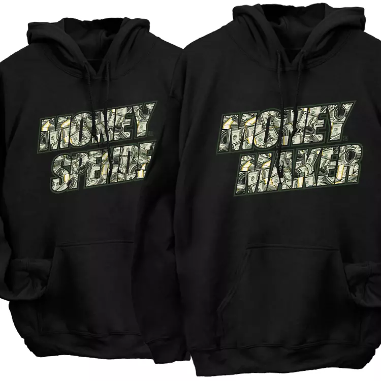 Money Maker/Money Spender kapucnis pulóverek