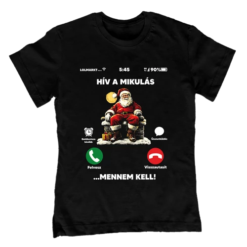 Hív a mikulás Gyerek póló