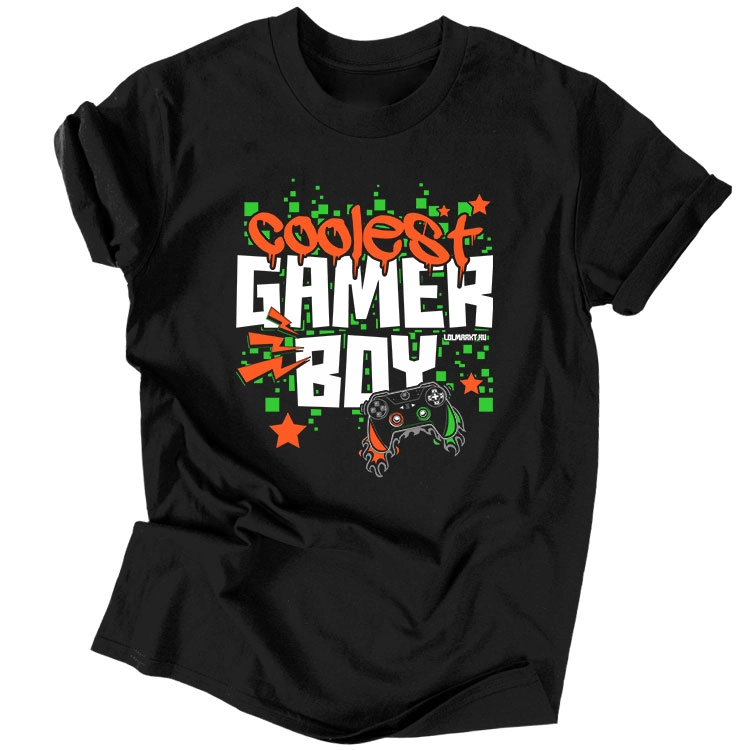 Coolest gamer boy férfi póló
