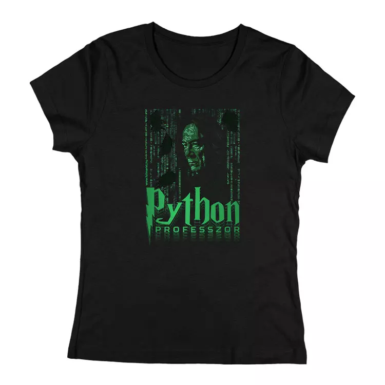 Python professzor női póló