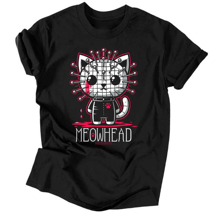 Meowhead férfi póló