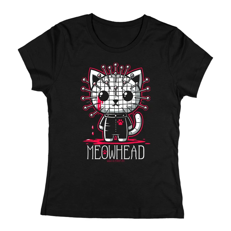 Meowhead női póló