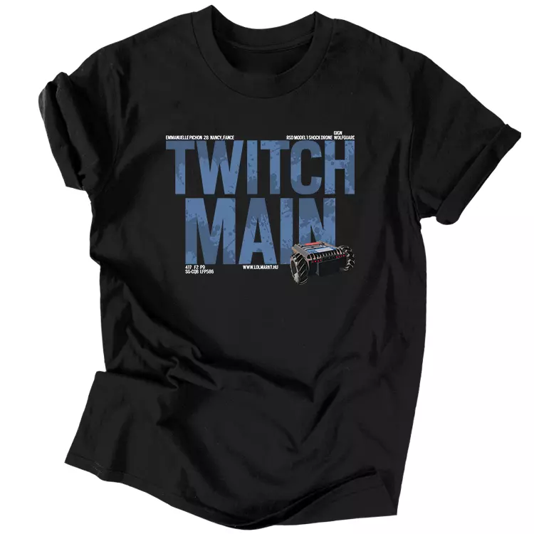 Twitch Main férfi póló