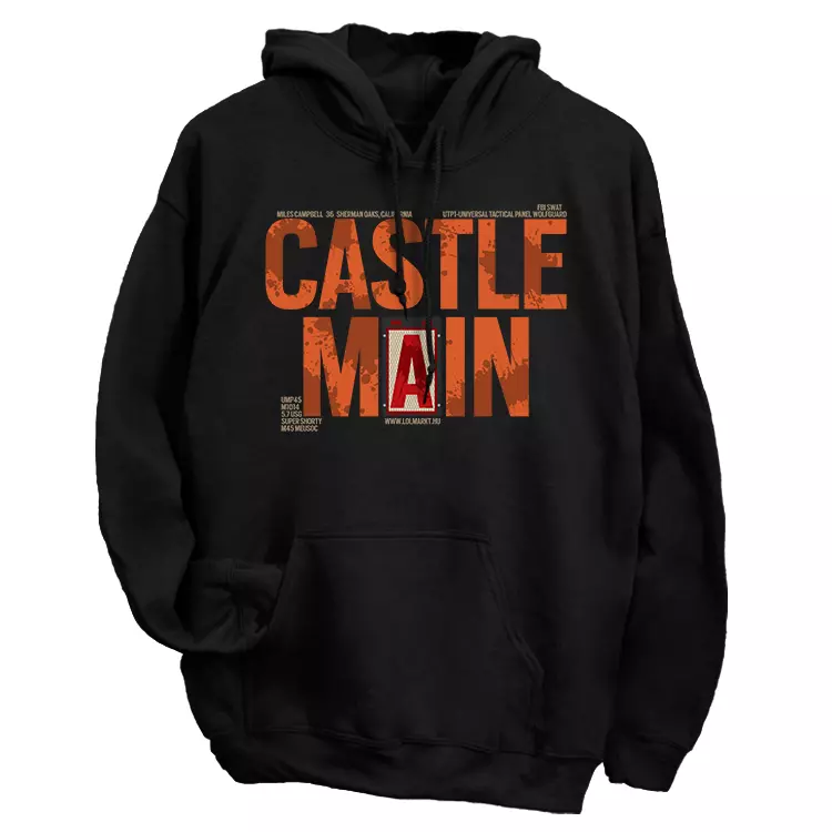 Castle Main kapucnis pulóver