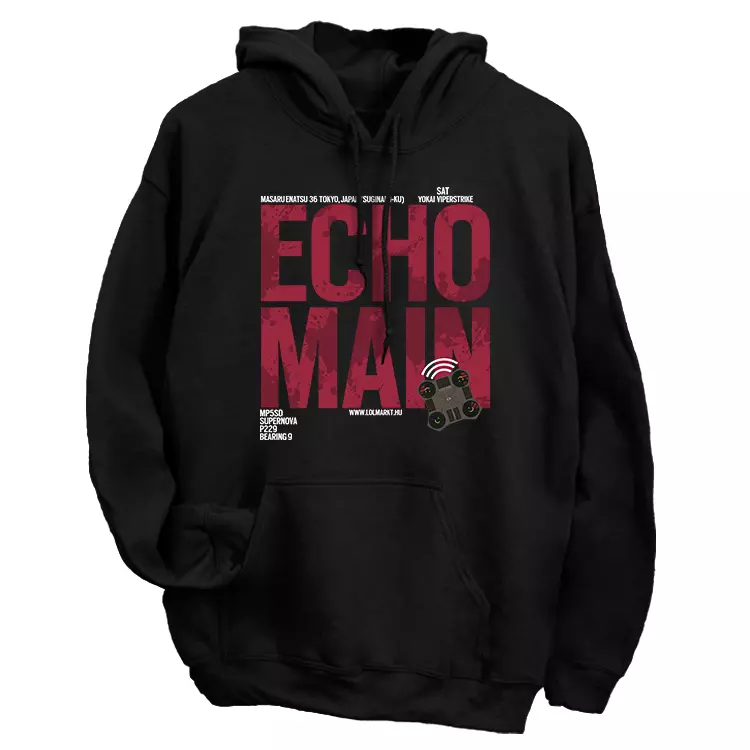 Echo Main kapucnis pulóver
