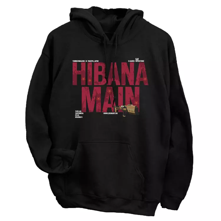 Hibana Main kapucnis pulóver