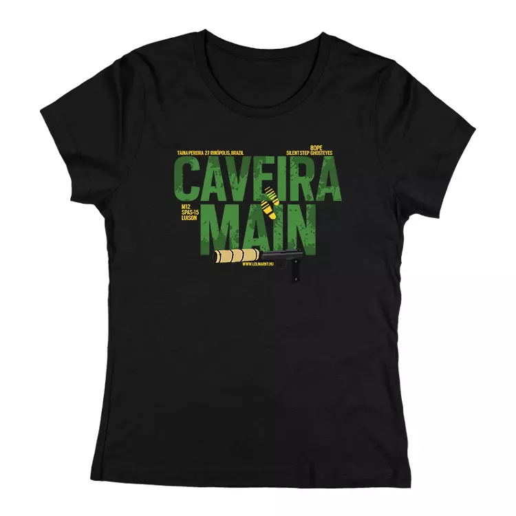 Caveira Main női póló