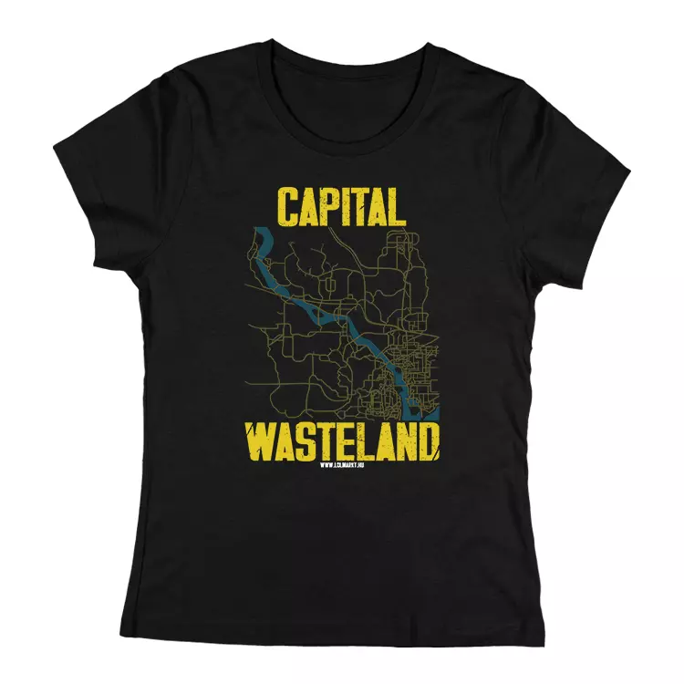 Capital Wasteland női póló
