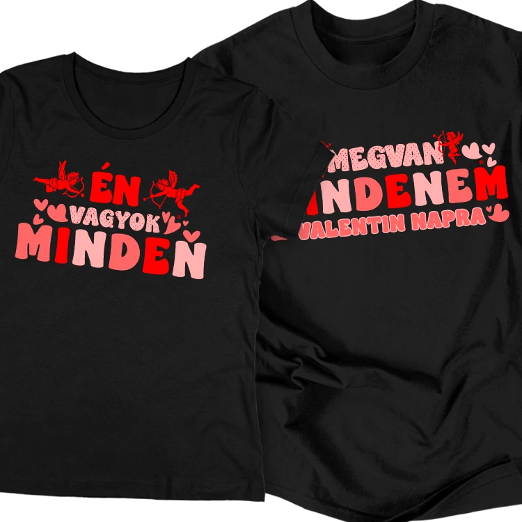 Megvan mindenem páros póló szett