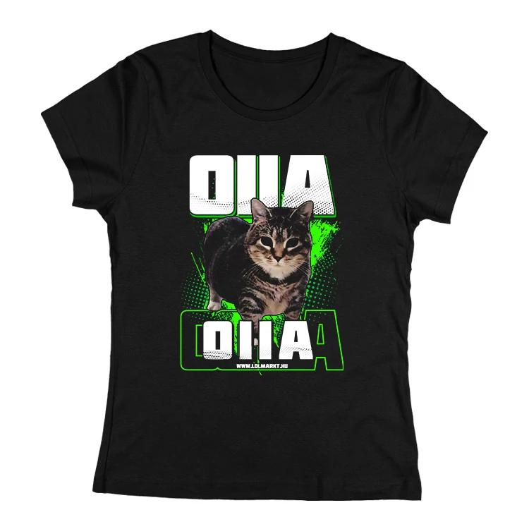 Oiia oiia cat női póló